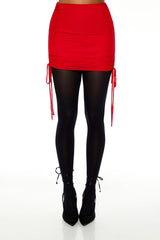 Mesh Drawstring Mini Skirt | Forever 21 Womens