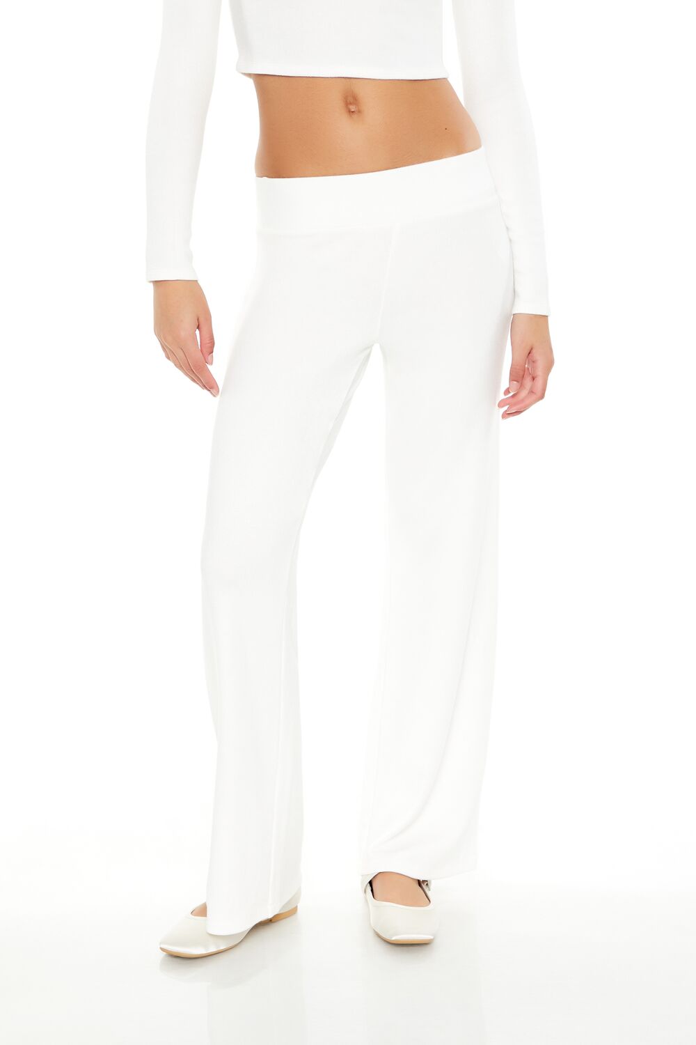 High-Rise Wide-Leg Pants | Forever 21 Womens