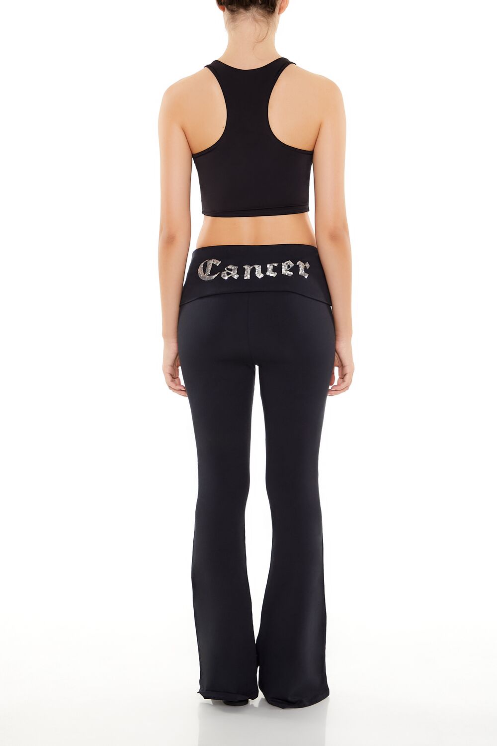 Sequin Cancer Flare Leggings | Forever 21 Womens