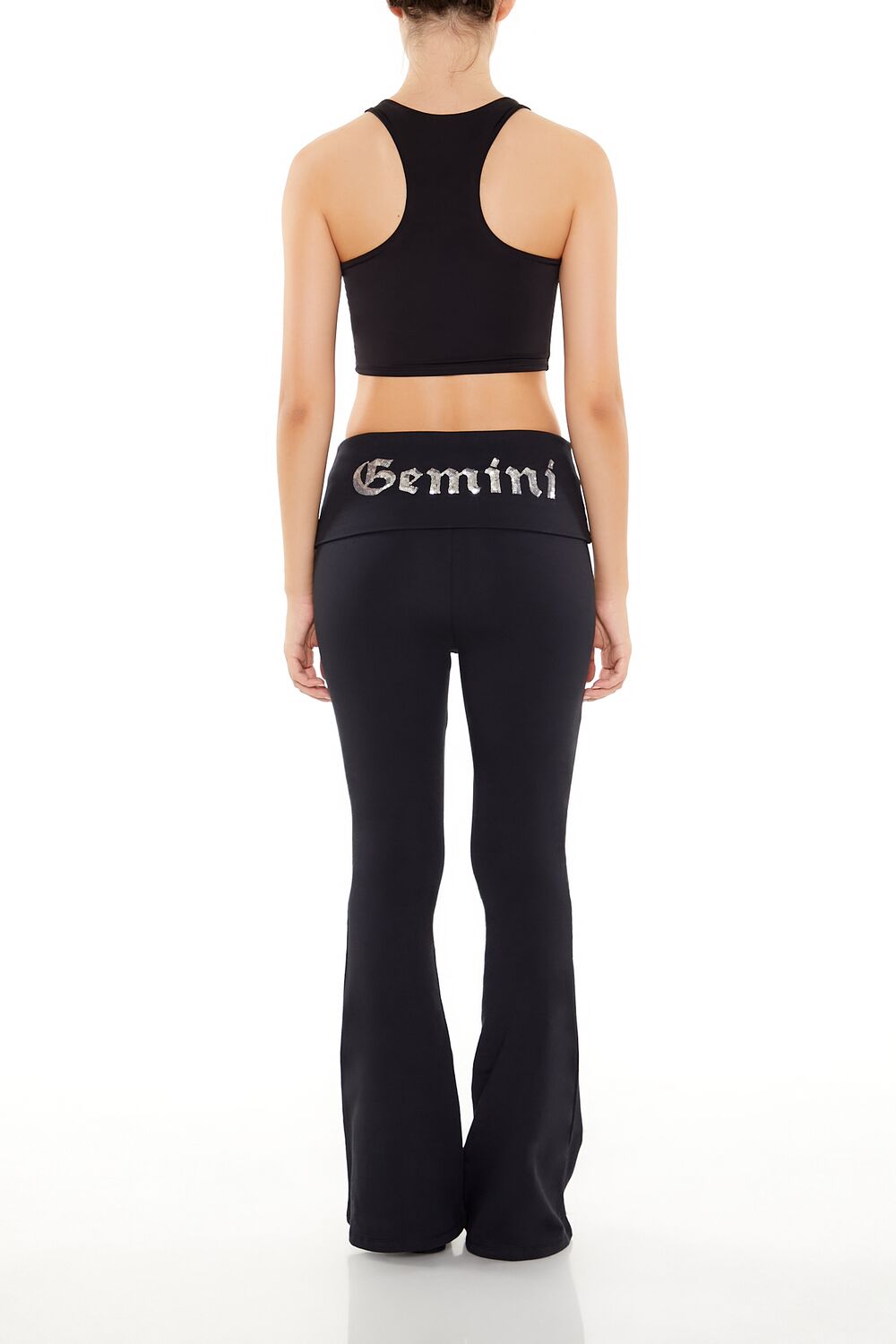 Sequin Gemini Flare Leggings | Forever 21 Womens
