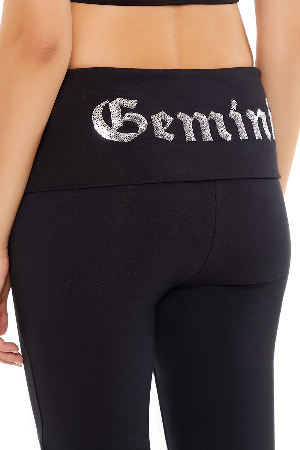 Sequin Gemini Flare Leggings | Forever 21 Womens