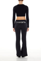 Sequin Scorpio Flare Leggings | Forever 21 Womens