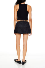 Bubble-Hem Mini Skirt | Forever 21 Womens
