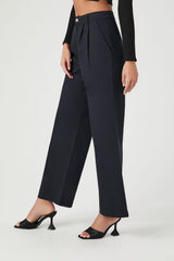 High-Rise Wide Leg Trousers | Forever 21 Womens