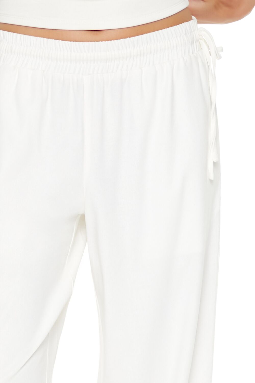 Shirred Tie-Waist Wide-Leg Pants | Forever 21 Womens