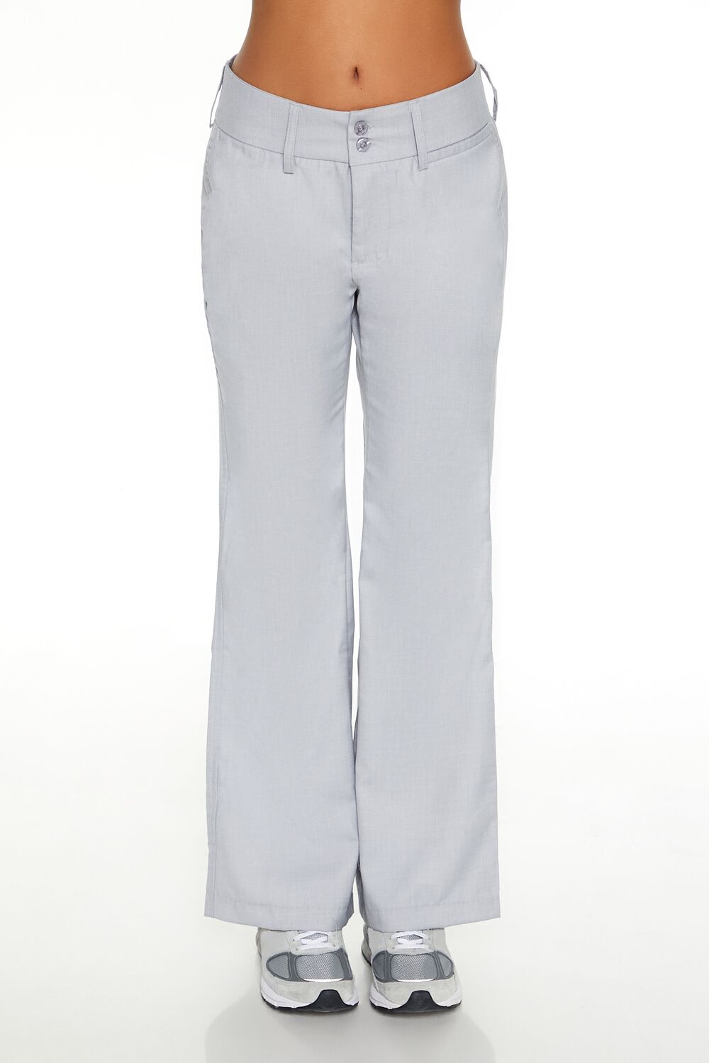 Low-Rise Straight Trouser Pants | Forever 21 Womens