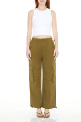 Toggle Drawstring Cargo Joggers | Forever 21 Womens