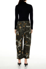 Leaf Camo Print Twill Pants | Forever 21 Womens