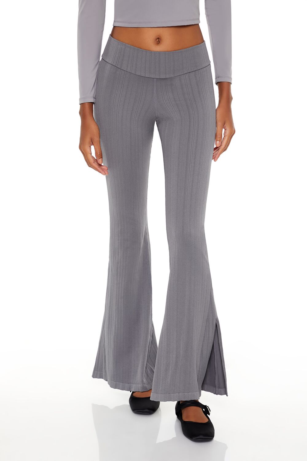 Seamless High-Rise Flare Pants | Forever 21 Womens