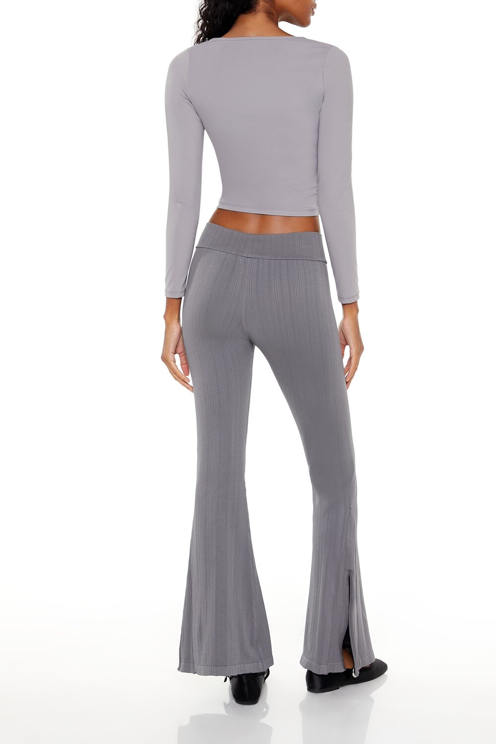 Seamless High-Rise Flare Pants | Forever 21 Womens