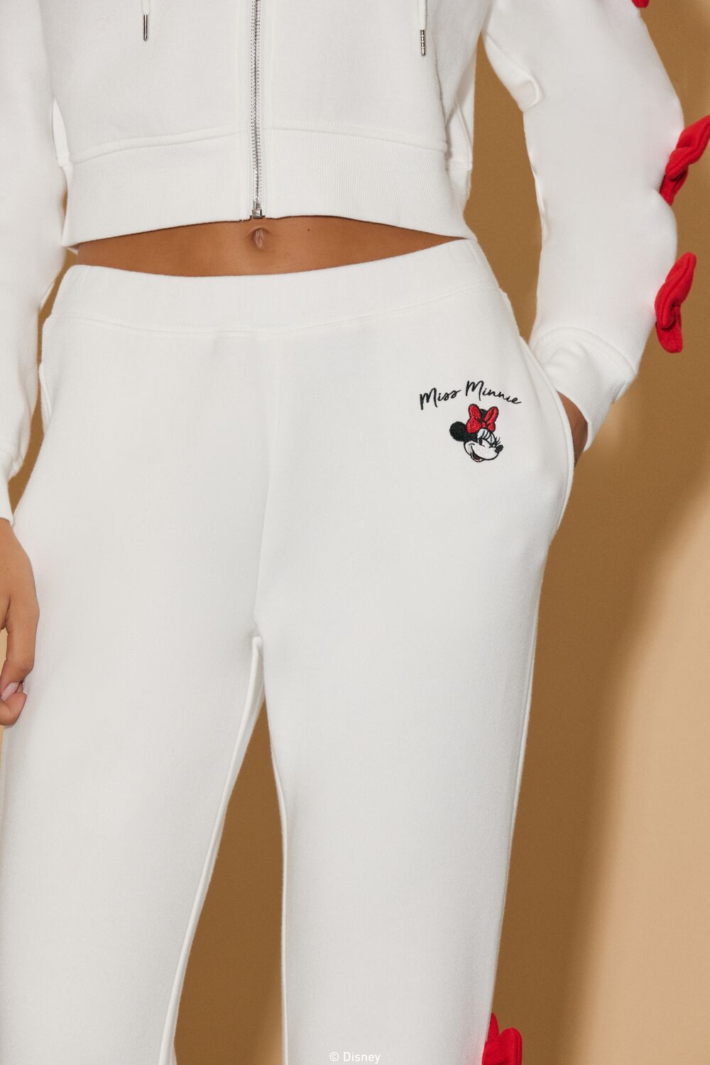 Disney Minnie Mouse Bow Sweatpants | Forever 21 Womens