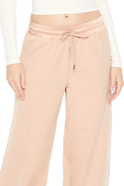 Satin Mid-Rise Wide-Leg Pants | Forever 21 Womens