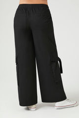 Twill High-Rise Utility Pants | Forever 21 Womens