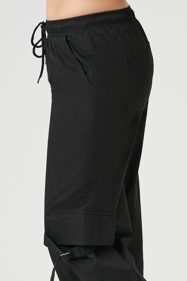 Twill High-Rise Utility Pants | Forever 21 Womens