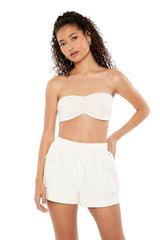 Twill High-Rise Cargo Shorts | Forever 21 Womens
