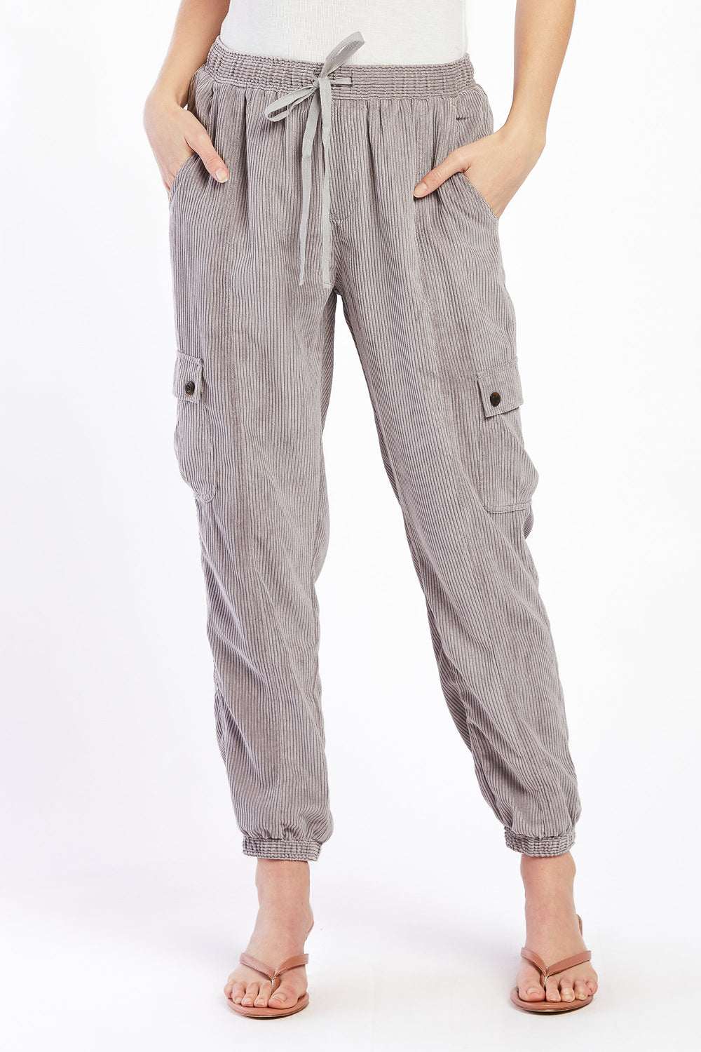 Sylvia Pull On Corduroy Jogger | Forever 21 Womens