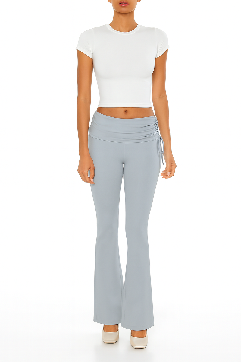 Drawstring Flare Leggings | Forever 21 Womens