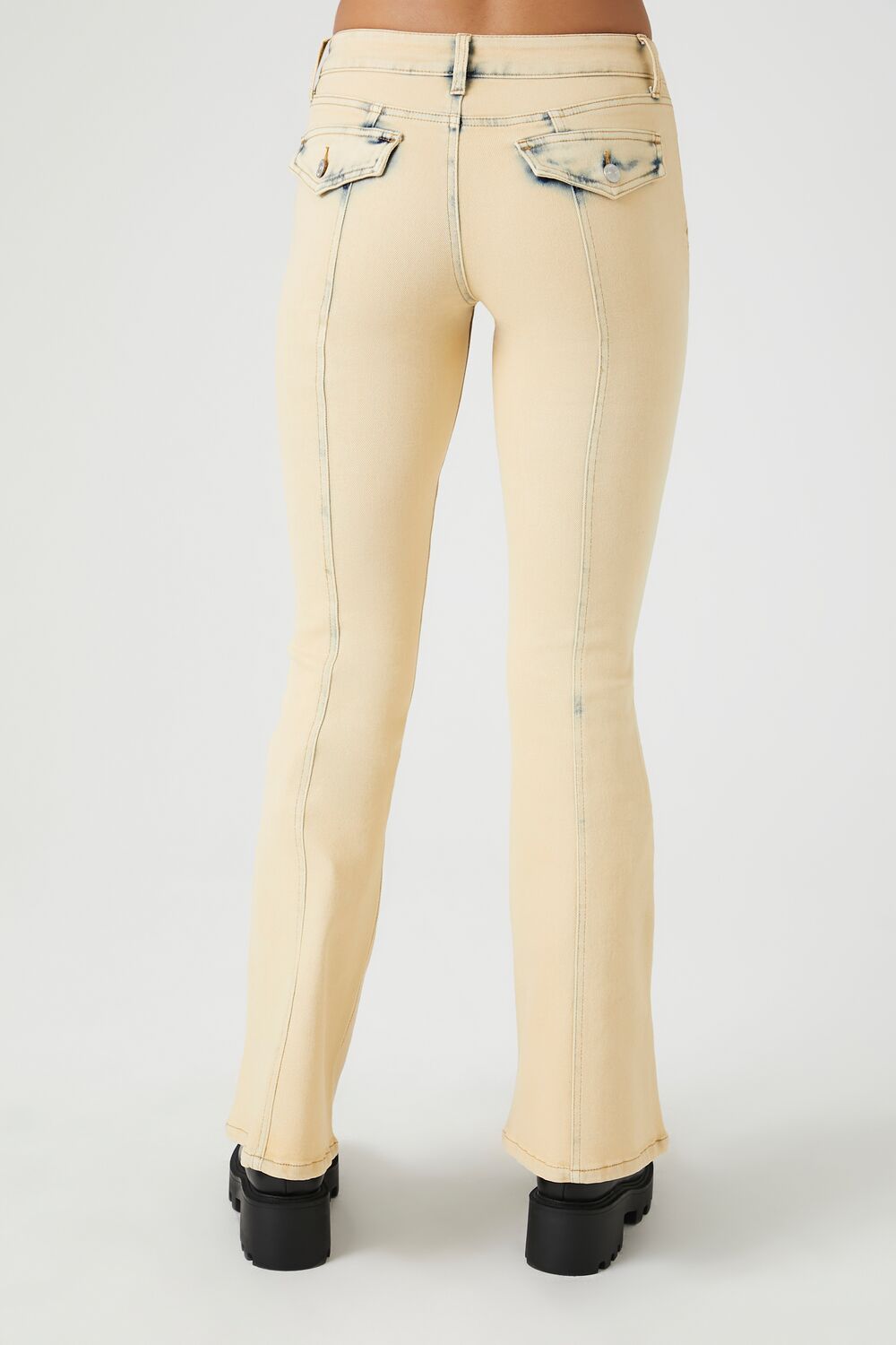 Bleach Wash Flare Jeans | Forever 21 Womens