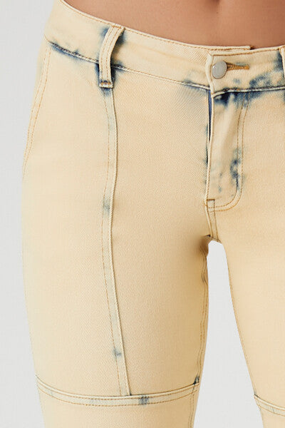Bleach Wash Flare Jeans | Forever 21 Womens
