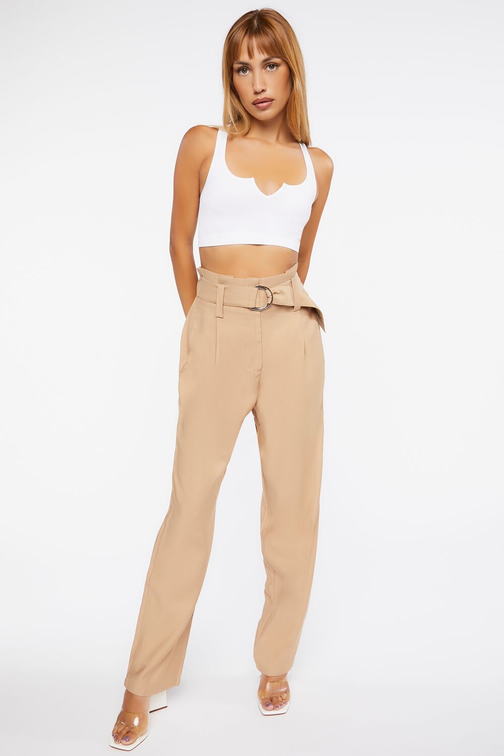 Linen Wide-Leg Pants | Forever 21 Womens