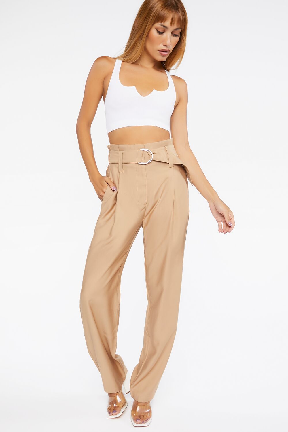 Linen Wide-Leg Pants | Forever 21 Womens