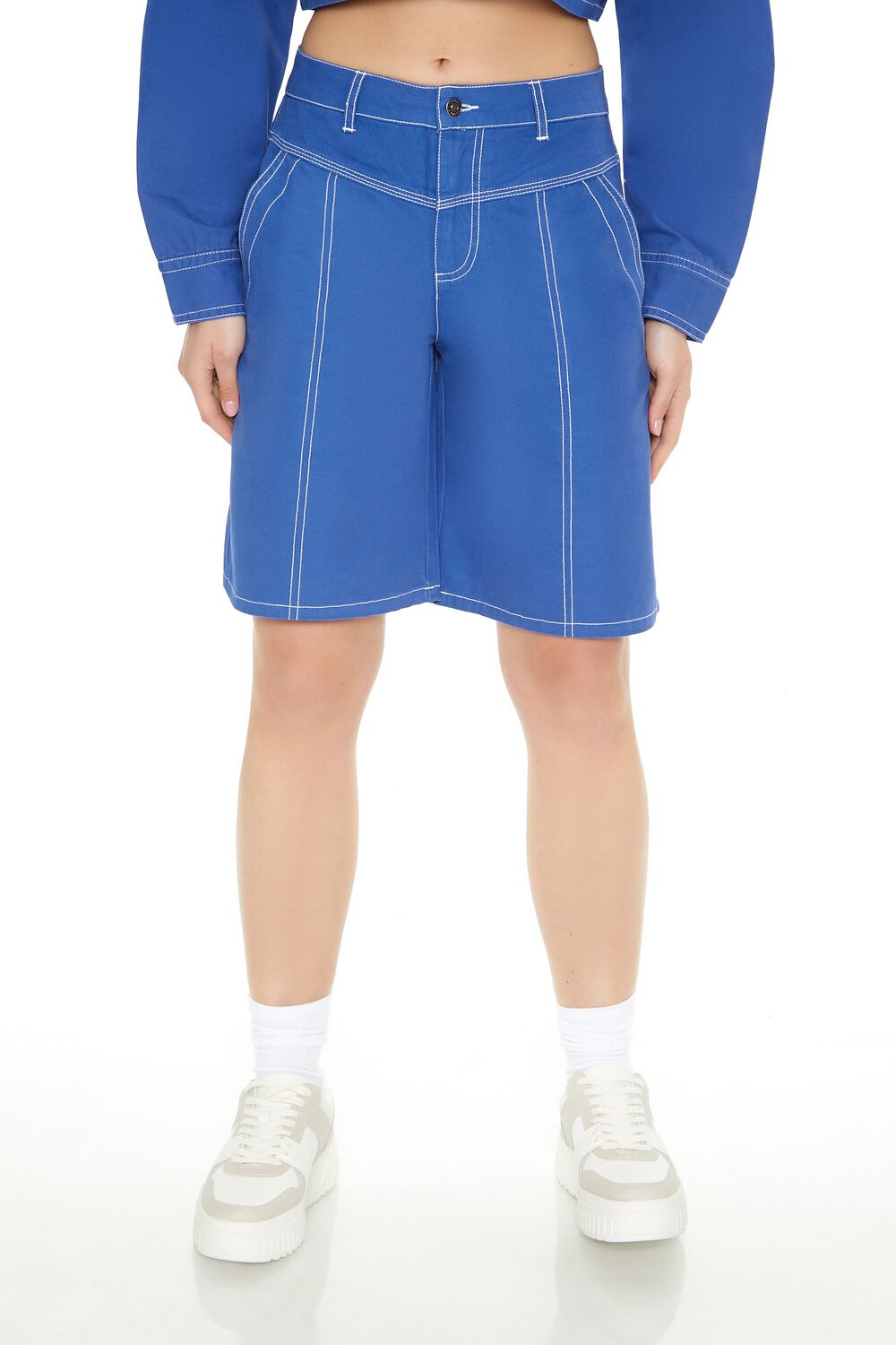 Bermuda Twill Shorts | Forever 21 Womens