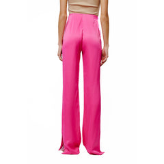 Safia Split Hem Satin Pants | Forever 21 Womens