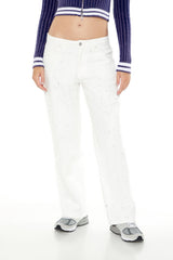 Twill Mid-Rise Pants | Forever 21 Womens