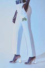 FUBU Embroidered Mesh Pants | Forever 21 Womens