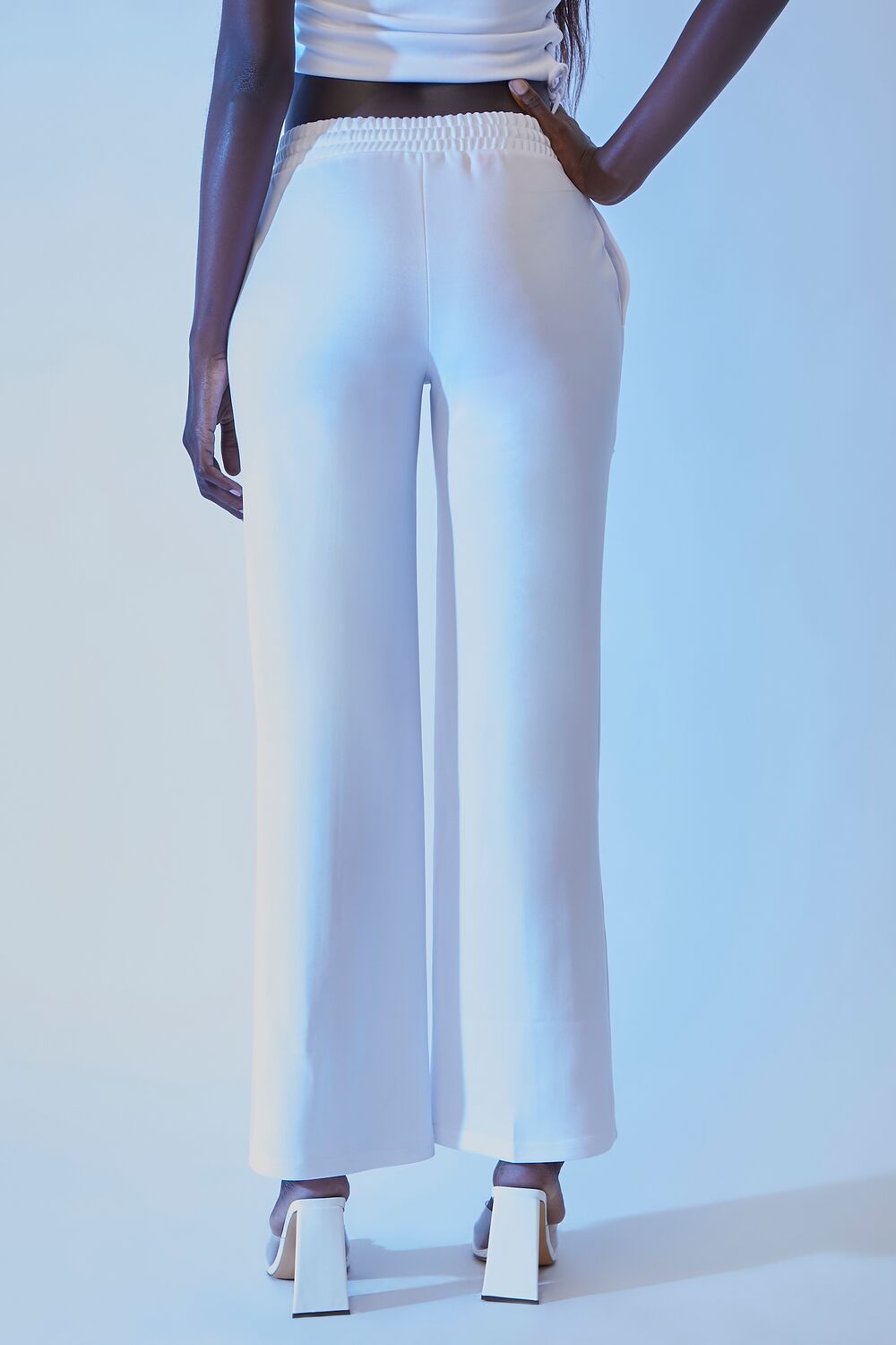FUBU Embroidered Mesh Pants | Forever 21 Womens