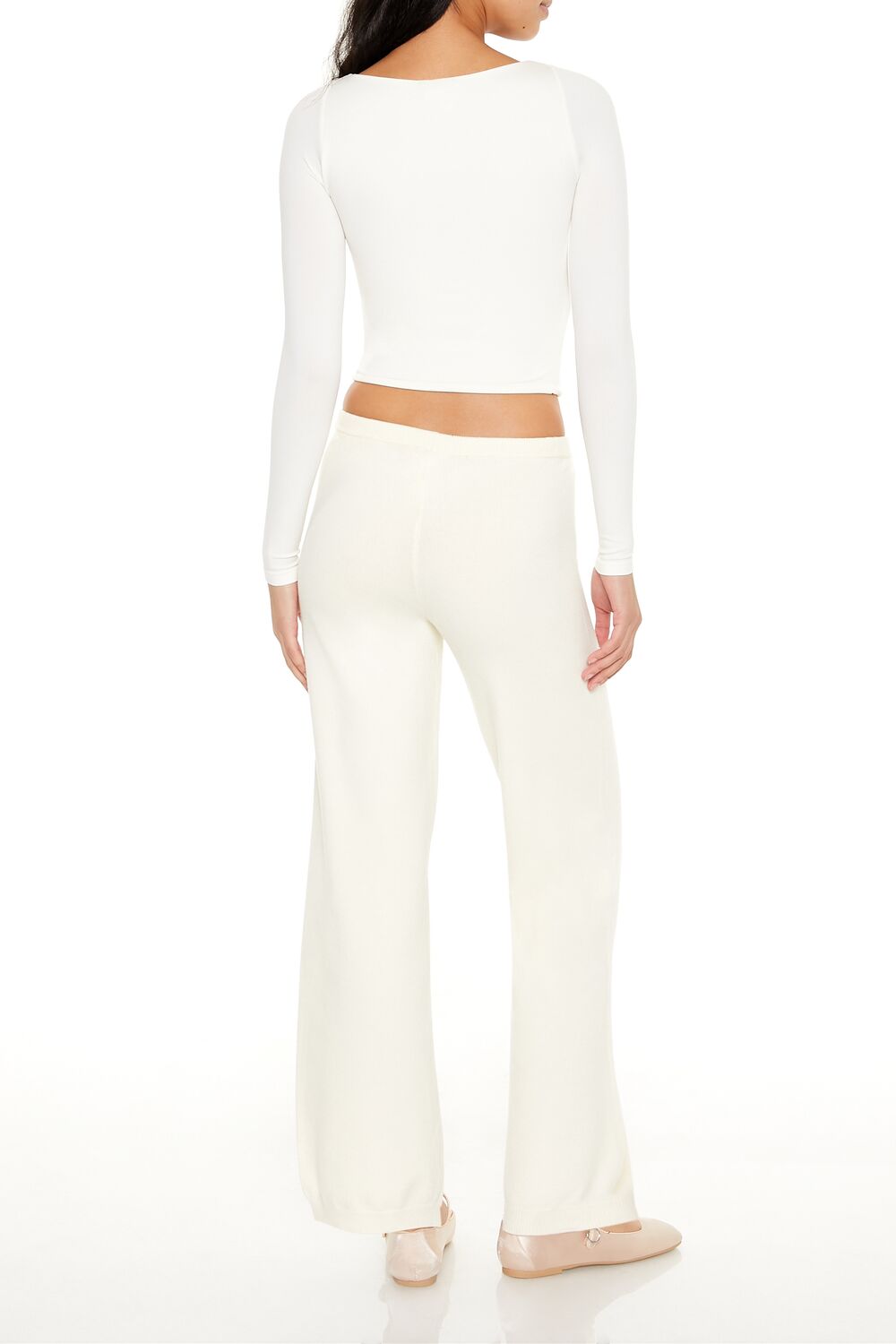 Sweater-Knit Straight-Leg Pants | Forever 21 Womens