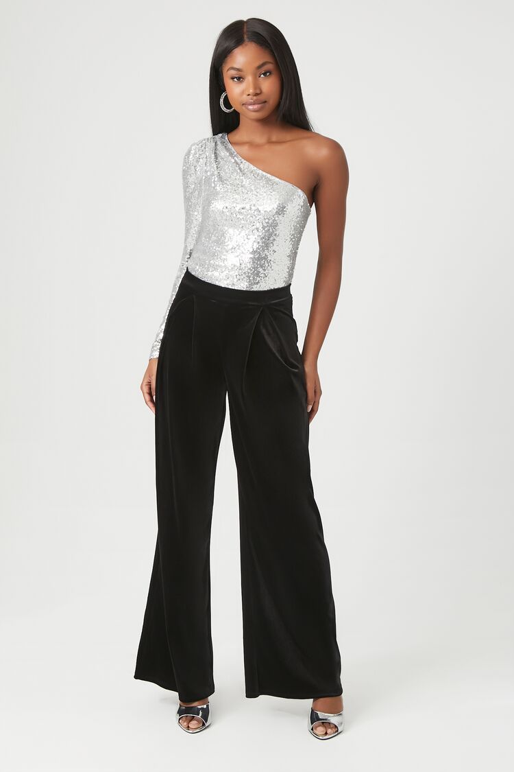 Velvet Wide-Leg Pants | Forever 21 Womens