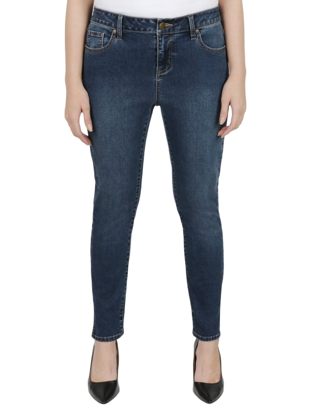Plus Size Vented-Hem Ankle Jeans | Forever 21 Womens
