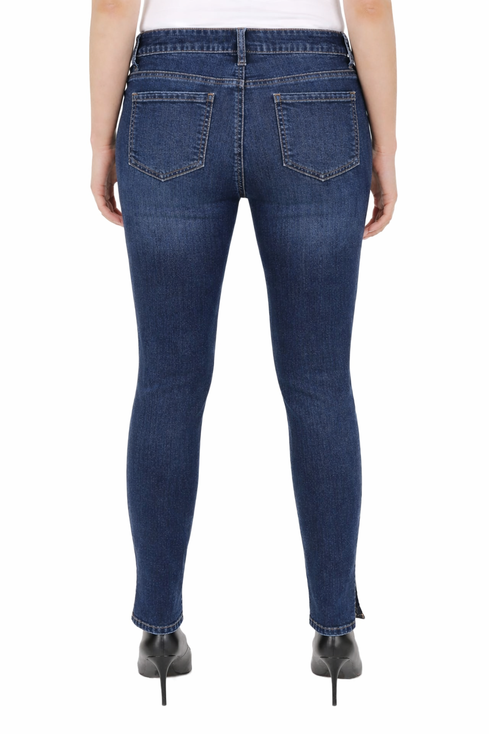 Plus Size Vented-Hem Ankle Jeans | Forever 21 Womens
