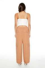 Twill Toggle Drawstring Cargo Pants | Forever 21 Womens