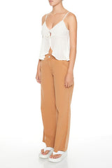 Poplin Utility Carpenter Pants | Forever 21 Womens