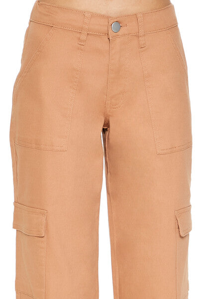 Twill Low-Rise Cargo Pants | Forever 21 Womens