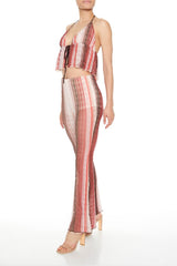 Striped Flare-Leg Pants | Forever 21 Womens