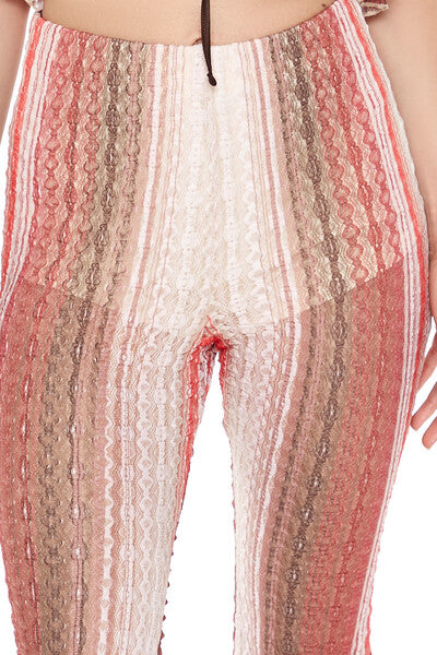 Striped Flare-Leg Pants | Forever 21 Womens