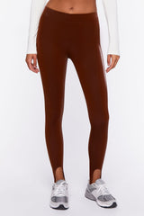 Faux Leather Stirrup Leggings | Forever 21 Womens