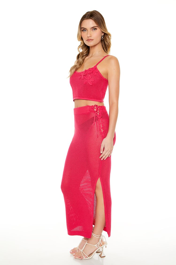 Crochet Maxi Skirt | Forever 21 Womens