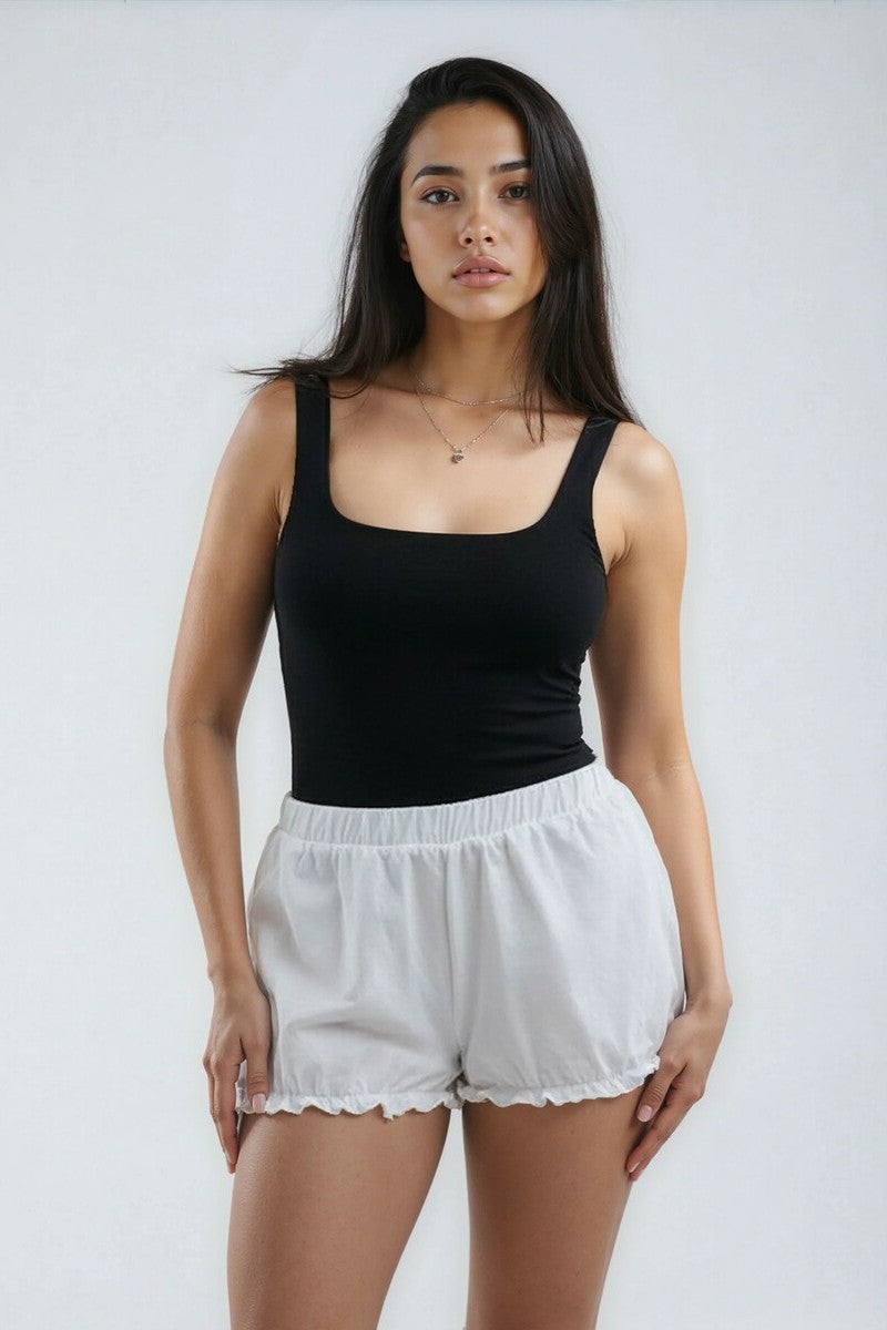 Ruffle-Hem Shorts | Forever 21 Womens