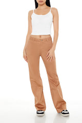 Straight-Leg Mid-Rise Pants | Forever 21 Womens