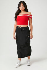 Cargo Midi Skirt | Forever 21 Womens