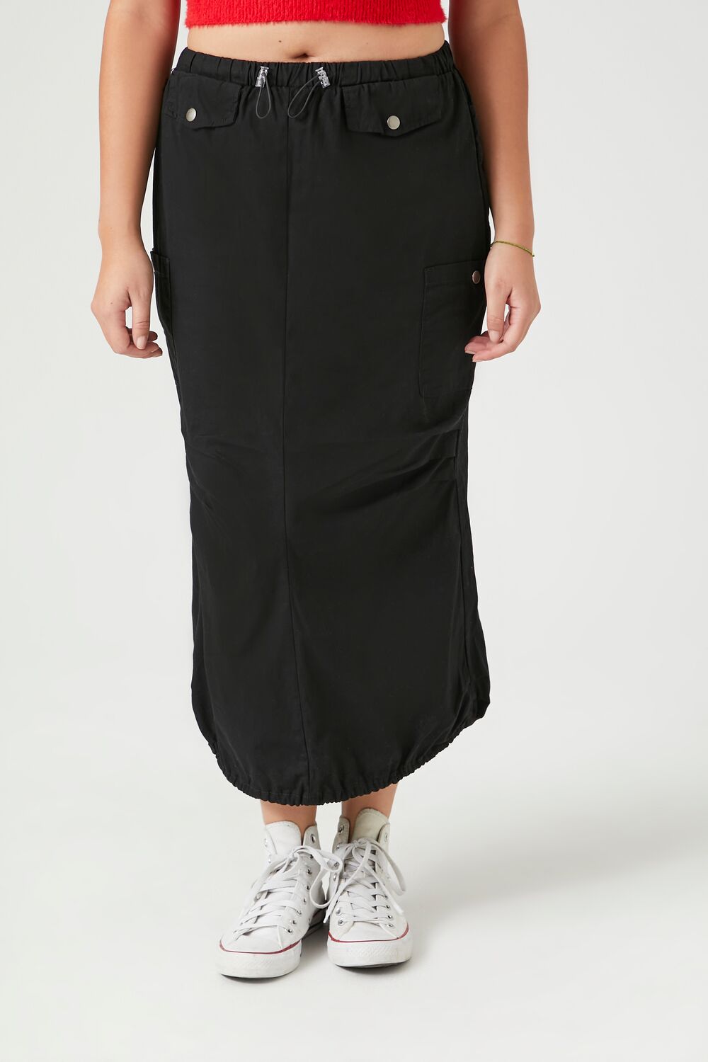 Cargo Midi Skirt | Forever 21 Womens
