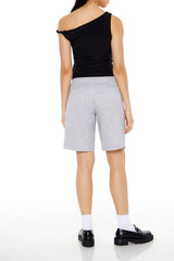 High-Rise Bermuda Trouser Shorts | Forever 21 Womens