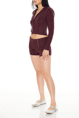 Sweater-Knit Ribbed Shorts | Forever 21 Womens