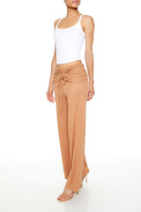 Ruched Drawstring Foldover Pants | Forever 21 Womens