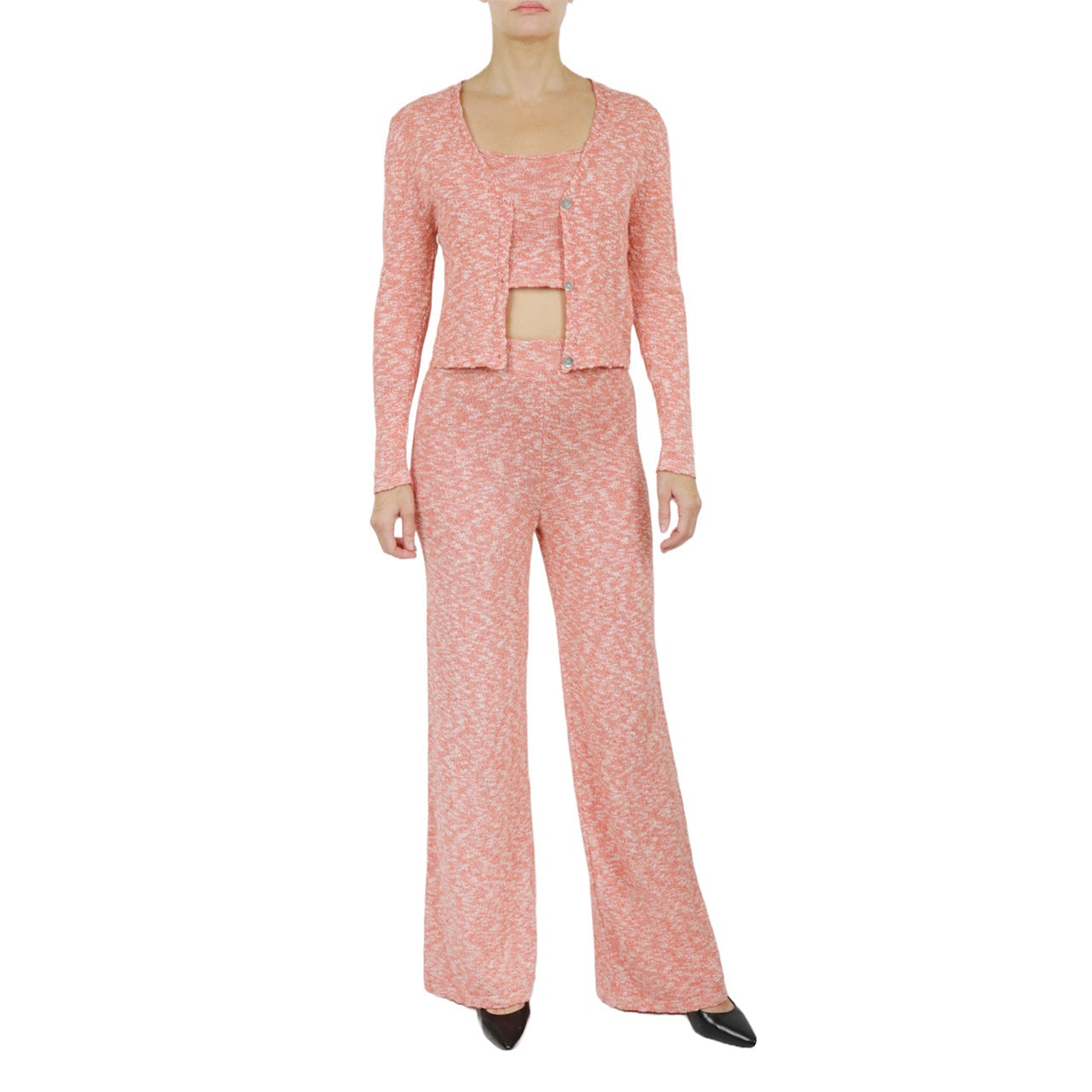Space Dye Knit Pants | Forever 21 Womens