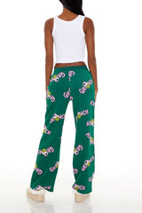 Grinch Print Fleece Pants | Forever 21 Womens